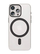 Apple Чехол защитный "vlp" Diamond Case с MagSafe для iPhone 15 Pro, черный 
