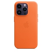 Apple Кожаный чехол MagSafe для iPhone 14 Pro - Orange (MPPL3ZM/A) 