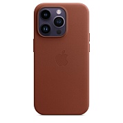 Apple Кожаный чехол MagSafe для iPhone 14 Pro - Umber (MPPK3) 
