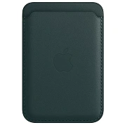 Apple Чехол-бумажник Apple Wallet MagSafe для iPhone, Forest Green, (MPPT3FE) 