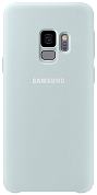 Чехол G960 Silicone Cover для Samsung Galaxy S9 (синий) EF-PG960TLEGRU