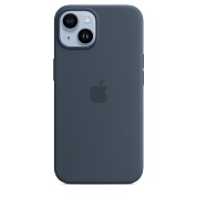 Apple Силиконовый чехол MagSafe для iPhone 14 - Storm Blue (MPRV3ZM/A) 