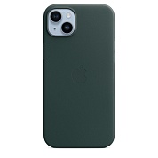Apple Кожаный чехол MagSafe для iPhone 14 Plus - Forest Green (MPPA3ZM/A) 