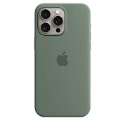 Apple Чехол Apple iPhone 15 Pro Max Silicone Case с MagSafe, Cypress (MT1X3) 