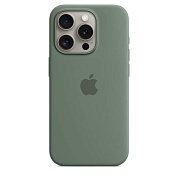 Apple Чехол Apple iPhone 15 Pro Silicone Case с MagSafe, Cypress (MT1J3) 