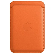 Apple iPhone Leather Wallet with MagSafe - Orange MPPX3ZM 