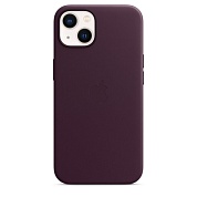 Apple Кожаный чехол MagSafe для iPhone 13, цвет «тёмная вишня» (MM143ZE/A) 